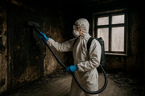 Décontamination après incendie Paris