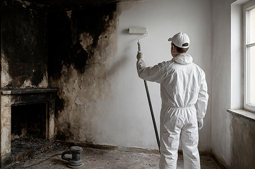 Remise en état après sinistre à Paris – Peinture, plâtrerie et sols